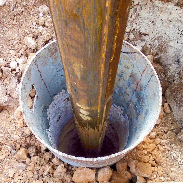 Figure 2- Drilling Pile Foundation